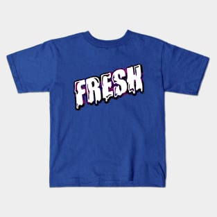 Fresh drip - galaxy Kids T-Shirt